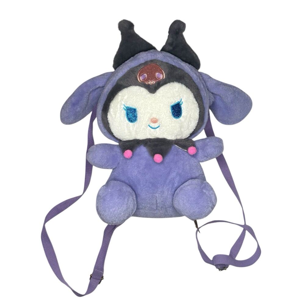 Kuromi Plush Backpack Sanrio Character